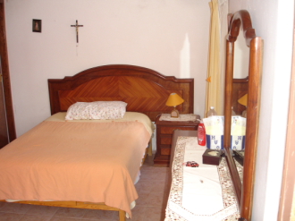 Bedroom in a host family